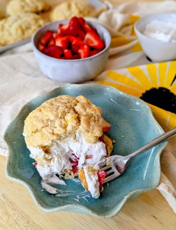 vegan strawberry shortcake recipe
