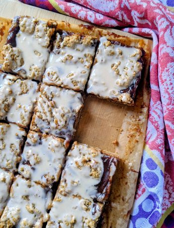 dairy-free apple butter cookie bars vegan gluten-free option